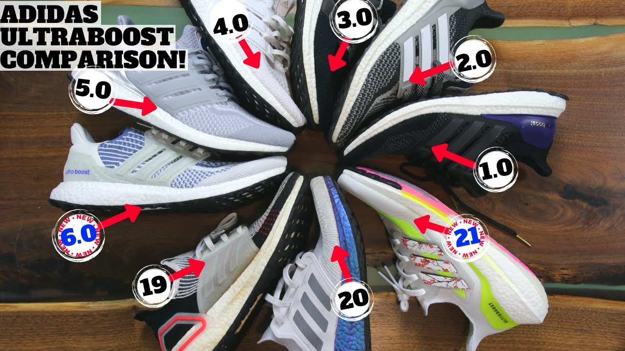adidas UltraBOOST 21 vs UltraBOOST 6.0 | 5.0 4.0 3.0 2.0 1.0 Comparison Review!