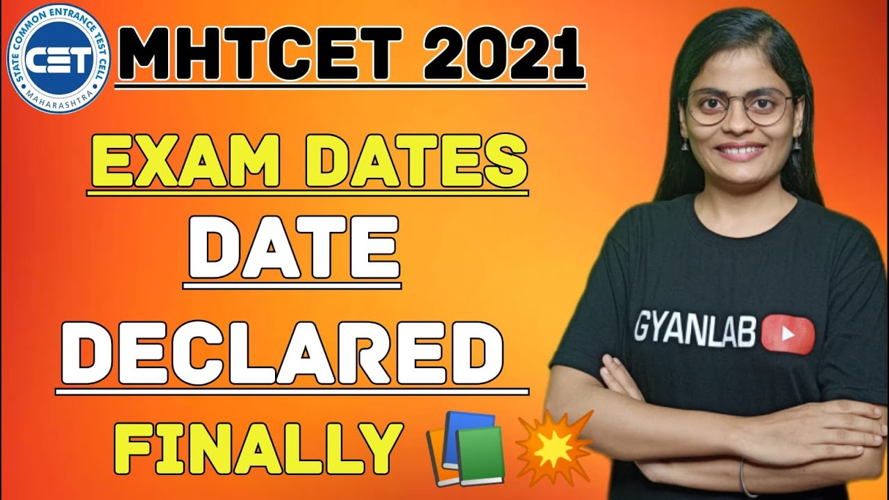 MHT-CET 2021 Dates Declared  Finally 📚💥🎯 Maha Marathon Time Table Updated💥