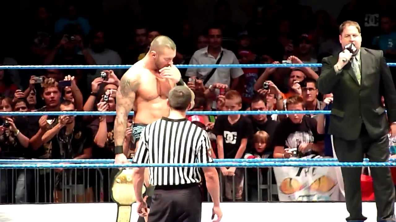 WWE SMACKDOWN LIVE 2011 - NIMES FRANCE - Entrée Christian & Randy Orton