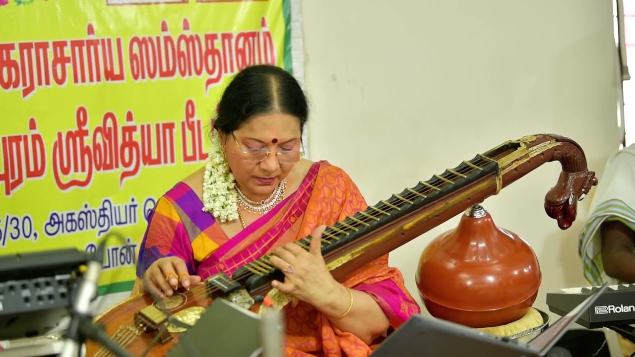 Sabarimalayil Vanna chandrodayam song on Veena by Kalaimamani Revathy Krishna