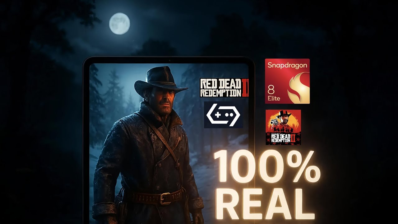 How I Played RDR 2 on Android! 📱 Settings + Handcam Proof (Snapdragon 8 Elite)