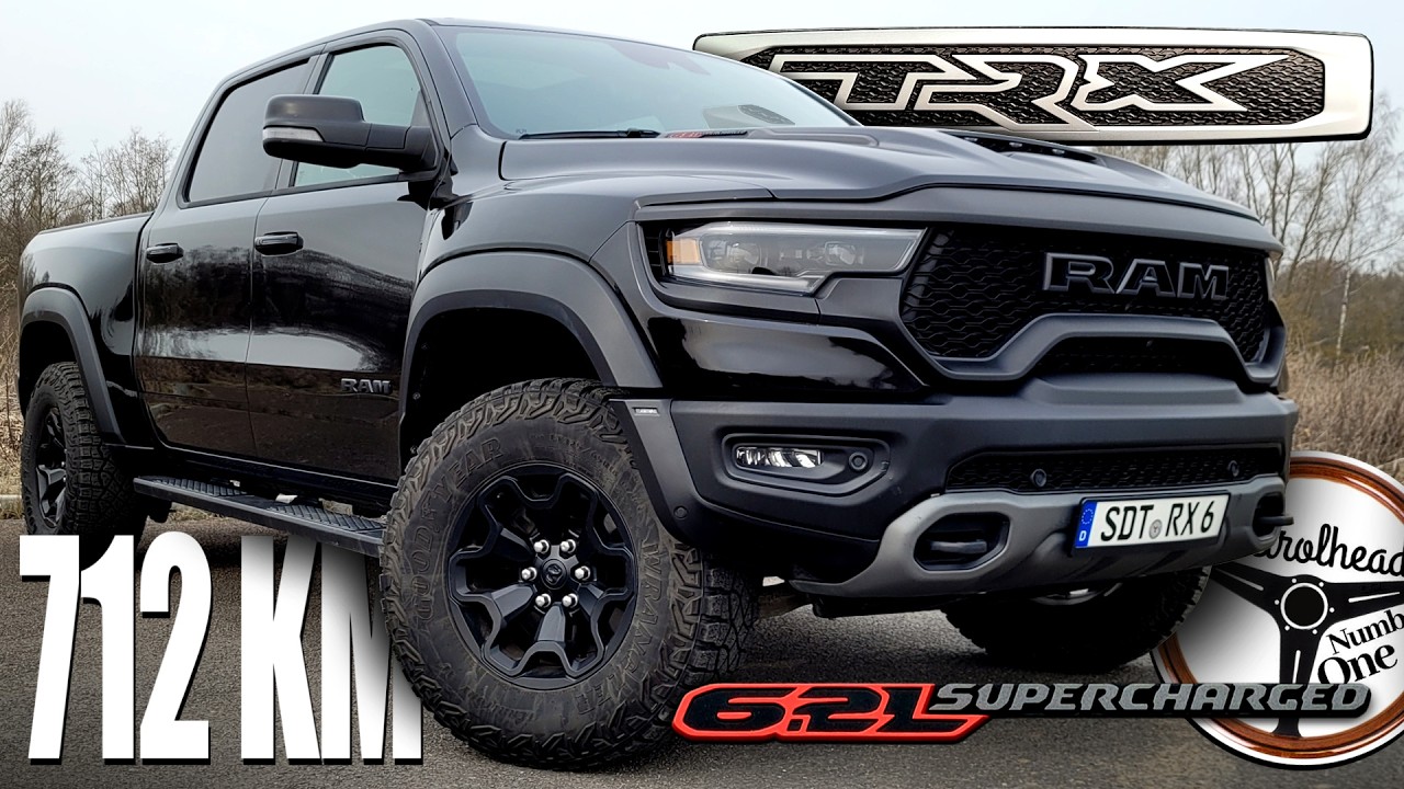2023 RAM 1500 TRX 6.2 V8 S/C (712 KM) | V-MAX, 0-100 km/h, Test, Prezentacja, AUTOBAHN | 4K