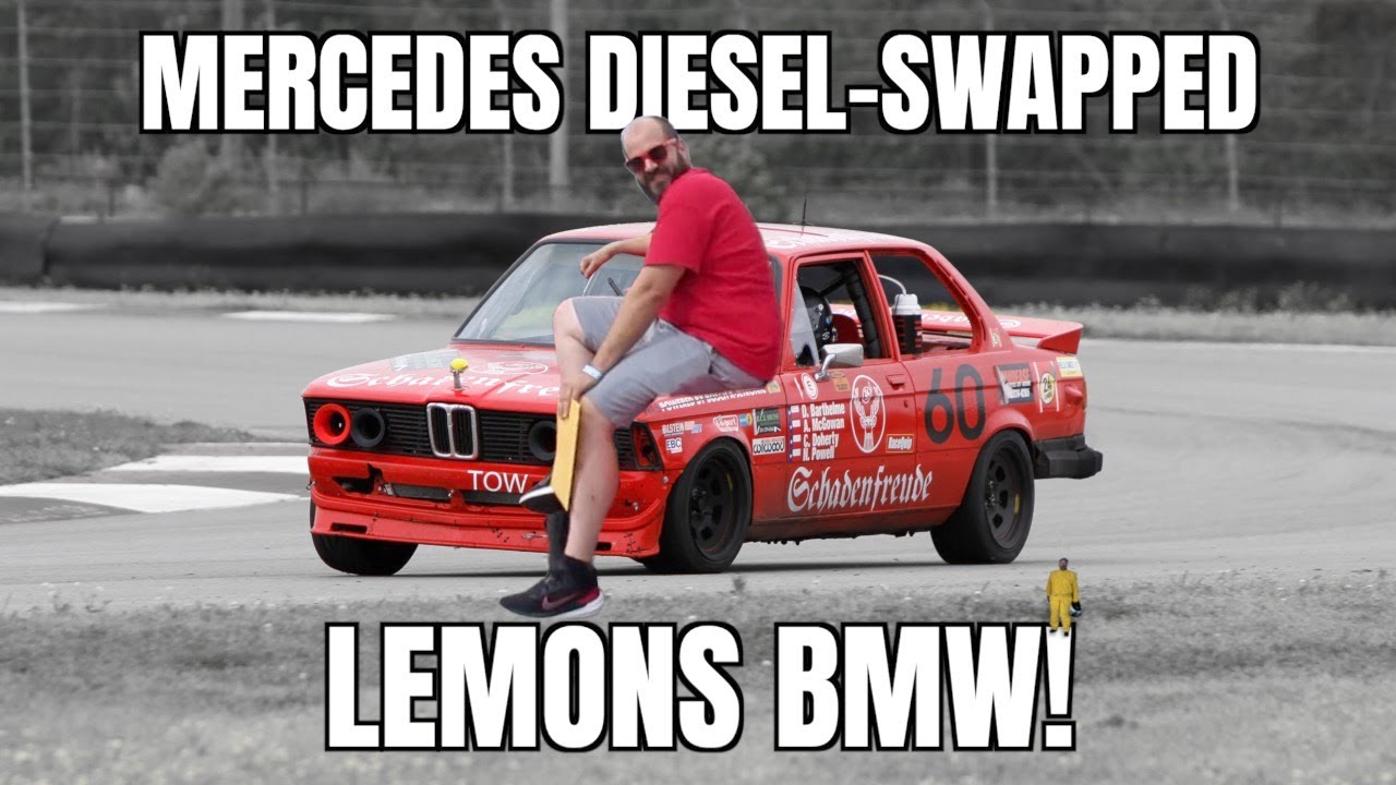 Mercedes Diesel-Swapped Lemons BMW! - #lemonsworld 200