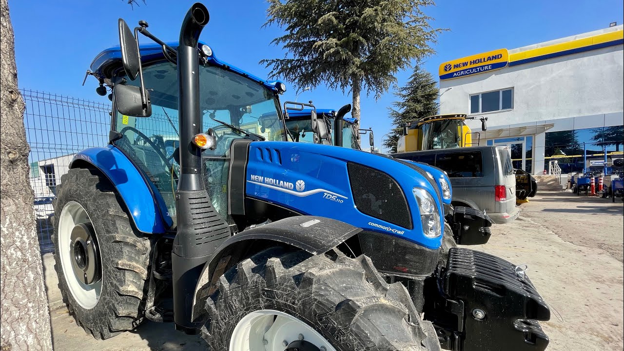 Yeni Trakt&ouml;r&uuml;m&uuml;z Geldi! New Holland TD5.110, TR6 Bakımda