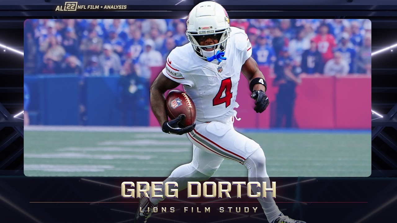 WHAT DOES GREG DORTCH BRING TO DETROIT? LIONS OFFENSE FILM STUDY #lions #detroitlions #detroit