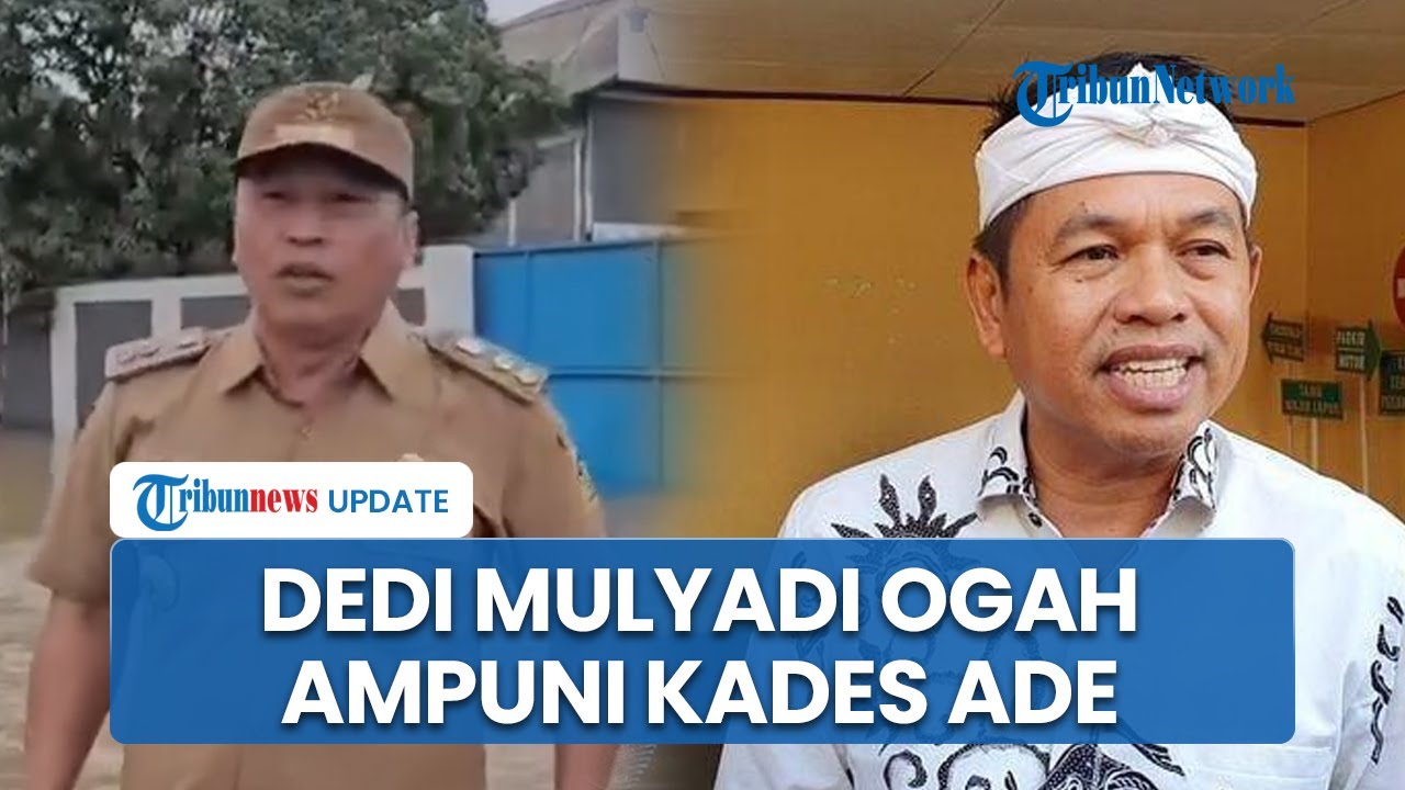 Dedi Mulyadi Ogah 'Ampuni' Kades Klapanunggal yang Minta THR Rp 165 Juta, Samakan Aksi dengan Preman