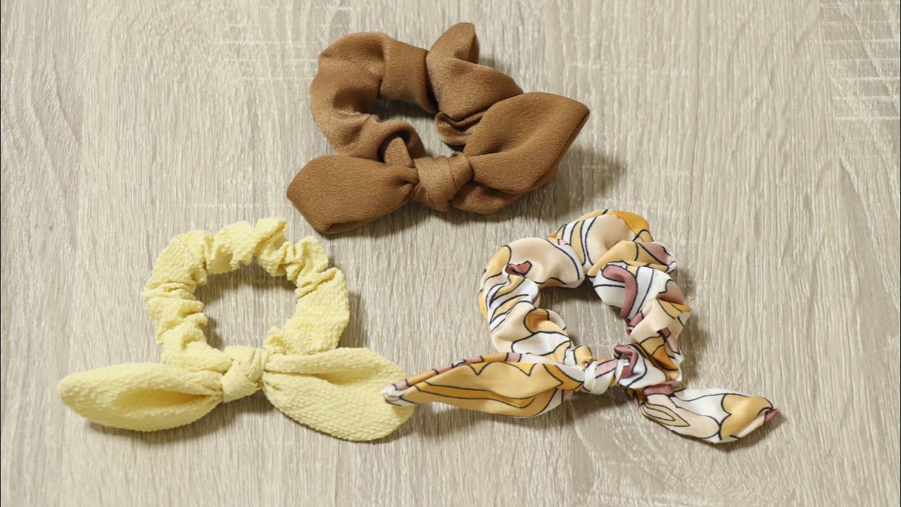 من بواقى القماش هتعملى توك للبنات تجنن بطريقه مفيش أسهل منها #diy #handmade
