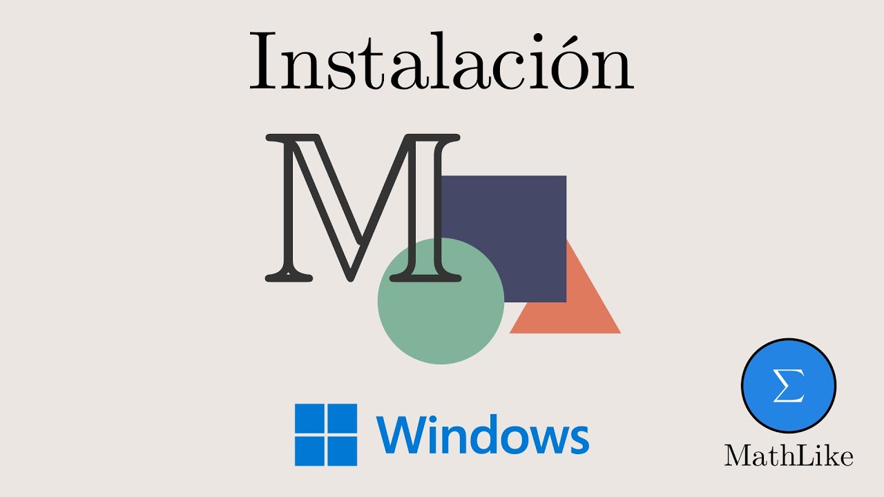 Instalación de ManimCE en Windows