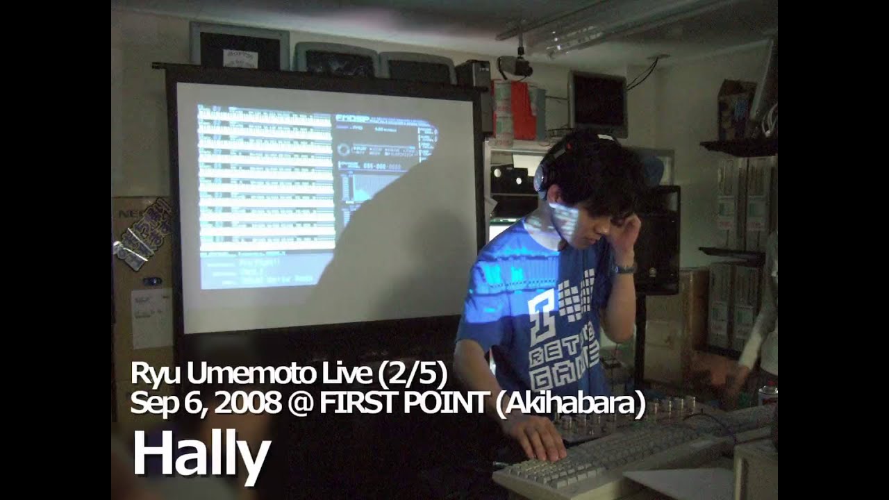 Ryu Umemoto Live (2/5) - Sep 6, 2008 @ FIRST POINT (Akihabara) - Hally