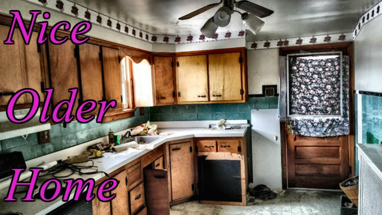 Abandoned House With A Nice Older Kitchen