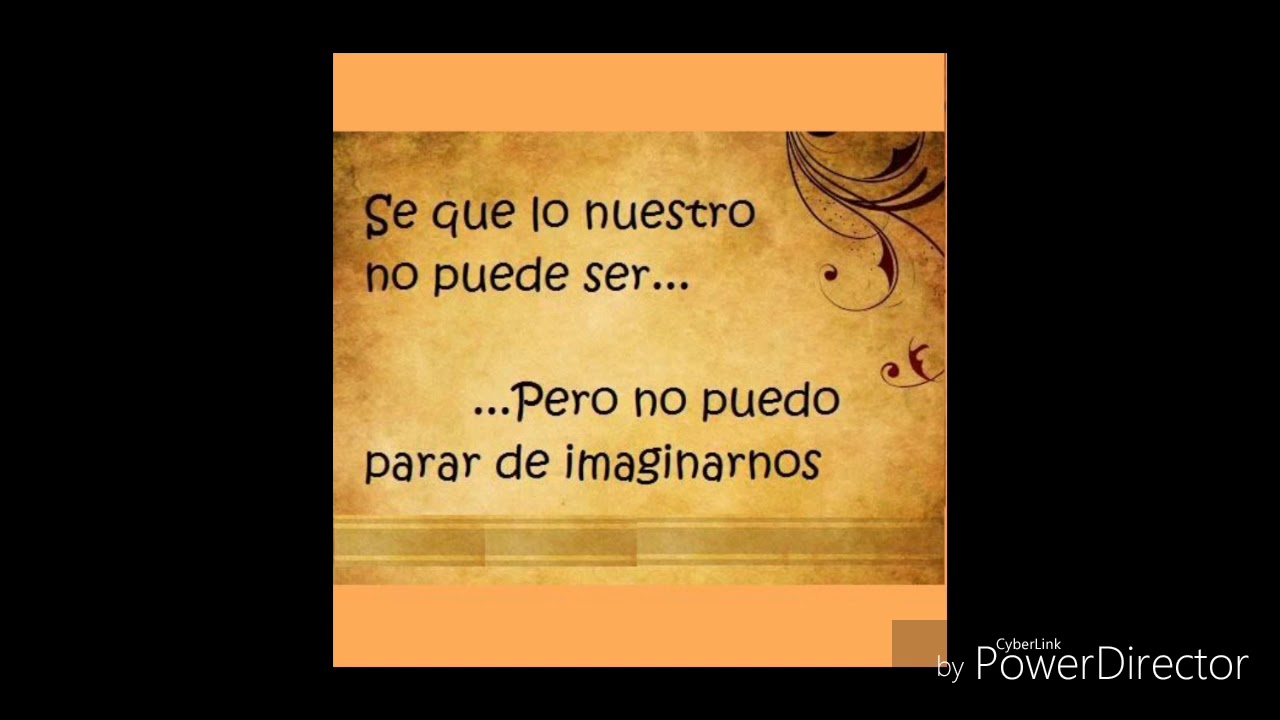 Frases de un amor imposible