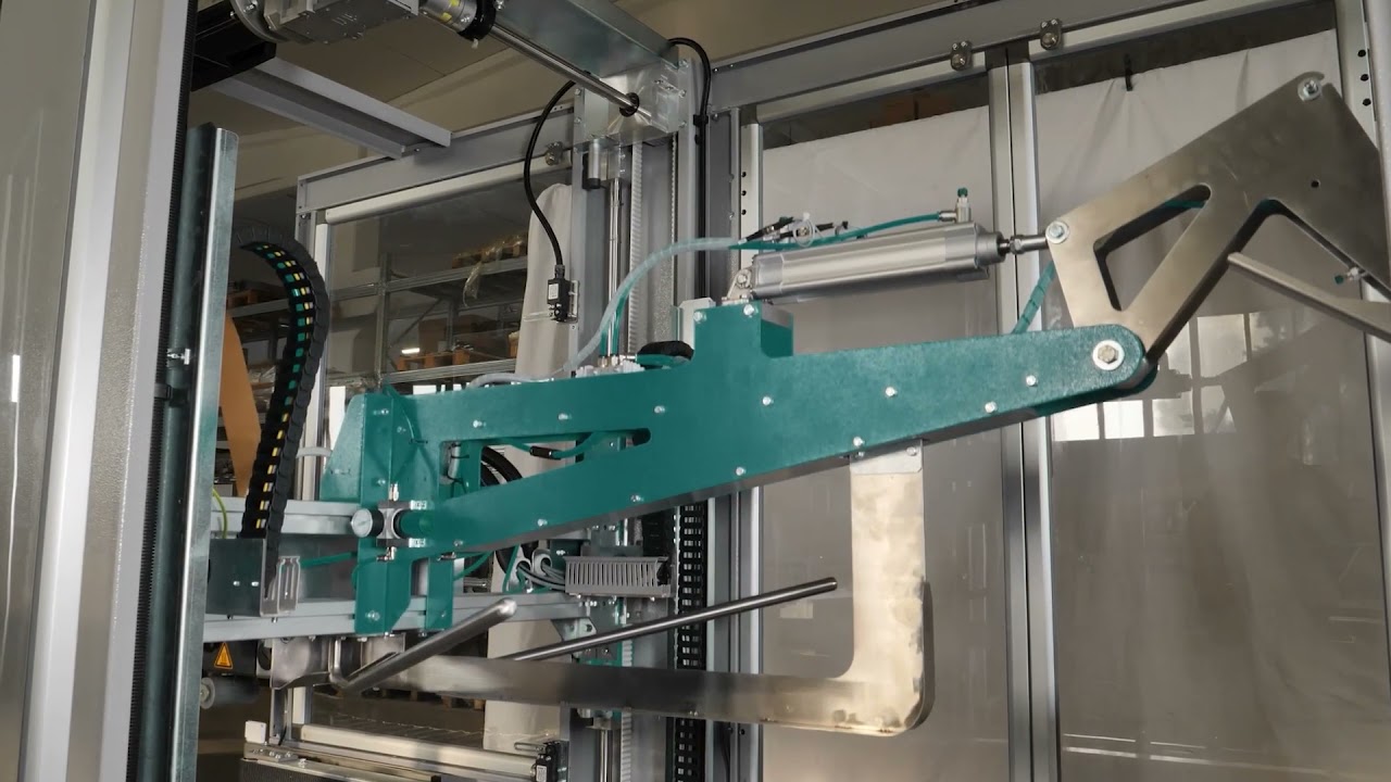 COMARME FULLY AUTOMATIC RANDOM SEALER BY GUMMED PAPER  WITH TOP FLAPS CLOSING DEVICE