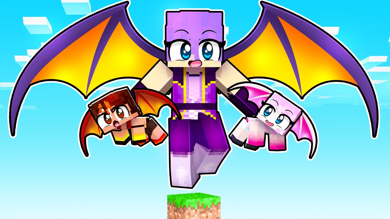 Escaping DRAGON BLOCK in Minecraft!