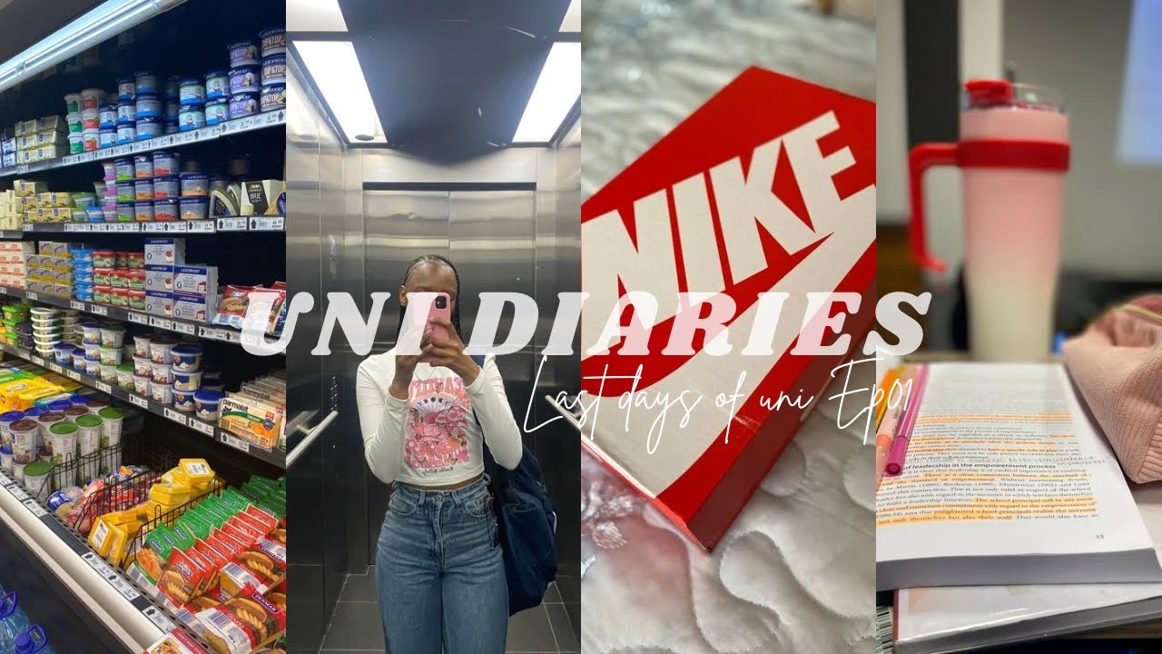 Vlog: Uni Diaries| Grocery Shopping| Unboxing| Attending Class| Last days of Uni Ep01