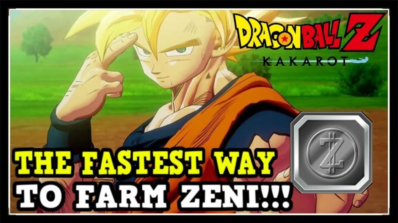 Dragon Ball Z Kakarot The Fastest Way to Farm Zeni. How to Get Zeni DBZ Kakarot (Tips & Tricks)
