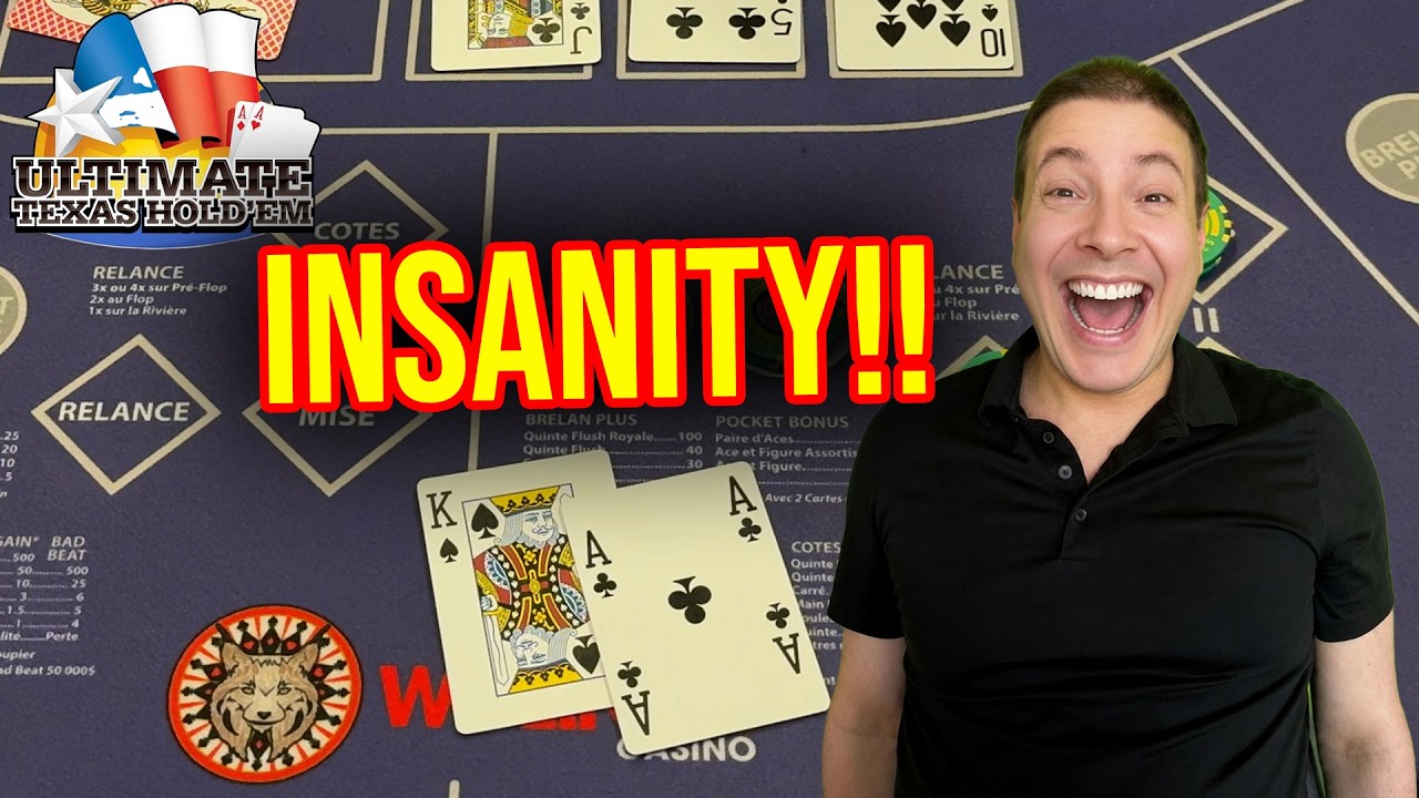 I PUT MORE CASH ON THE ULTIMATE TEXAS HOLD'EM TABLE! DID IT WORK!? #ultimatetexasholdem #poker