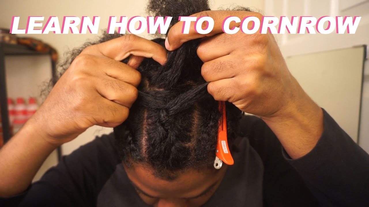 HOW TO: CORNROW | Simplified for beginner practicers!