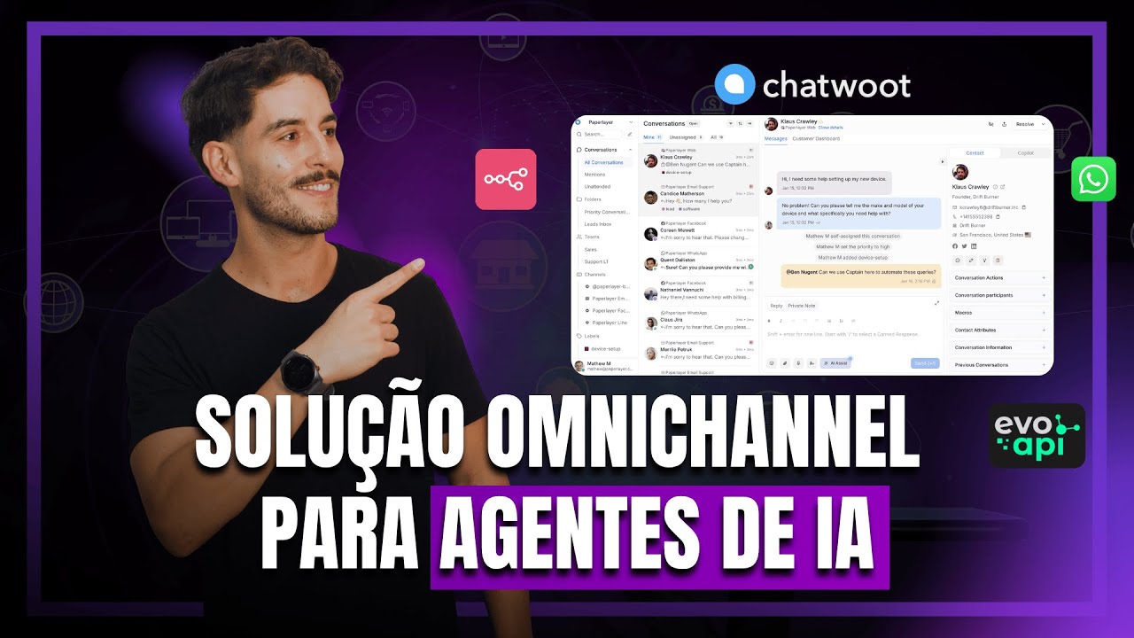 COMO INSTALAR O CHATWOOT NO EASYPANEL E SOLUÇÃO OMNICHANNEL PARA TER CONTROLE TOTAL DO SEU WHATSAPP