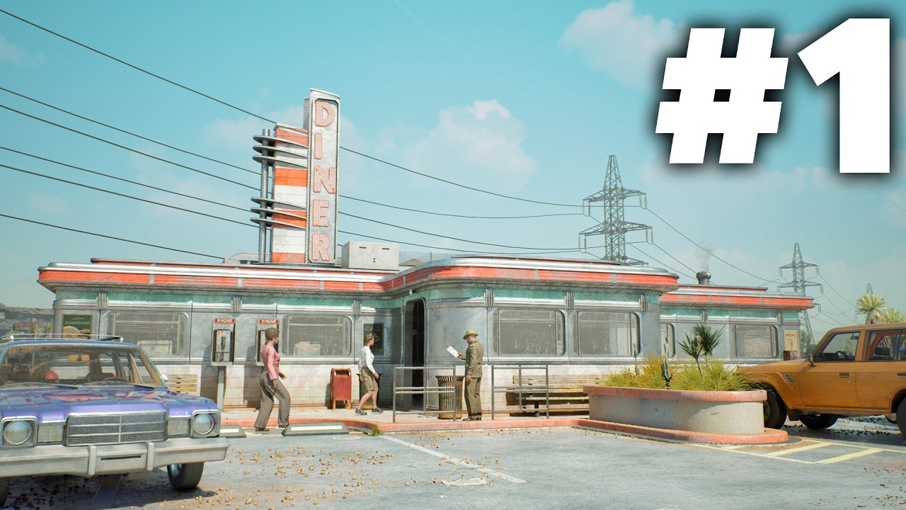 Road Diner Simulator: прохождение геймплея, часть 1 &mdash; полный хаос!!!