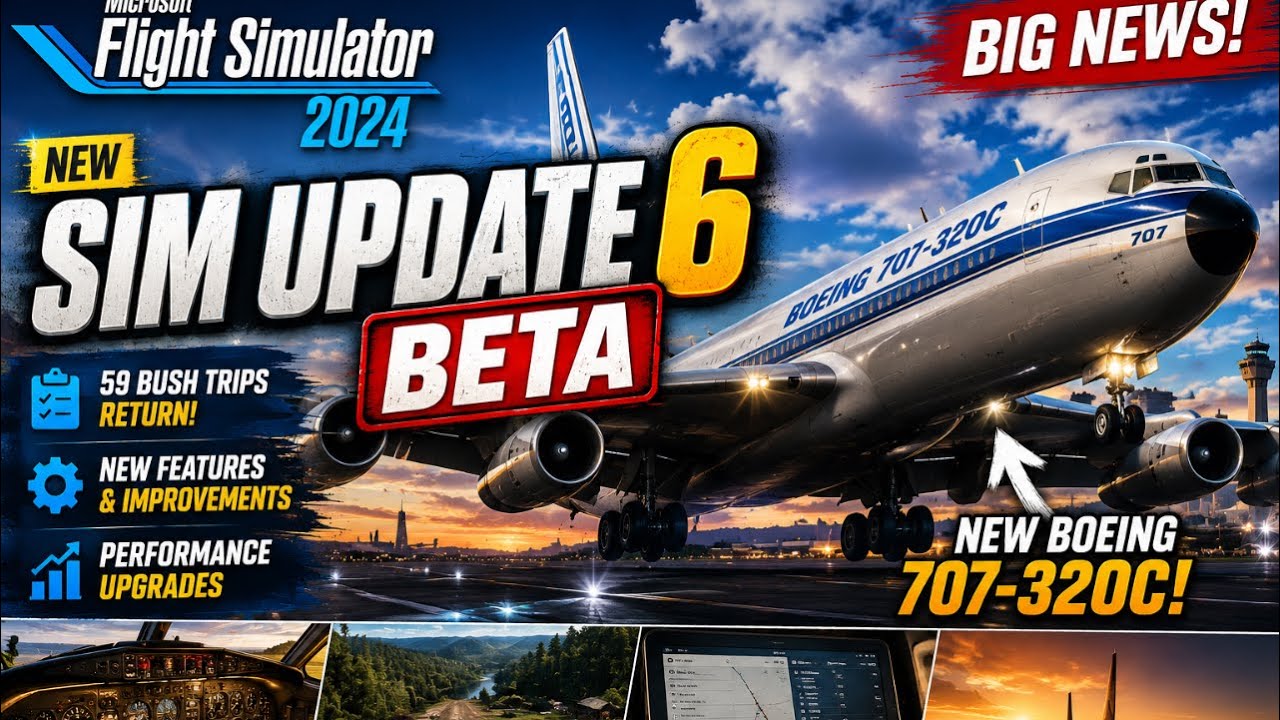 MSFS 2024 Sim Update 6 Beta &ndash; The Good, The Bad & The Surprises!
