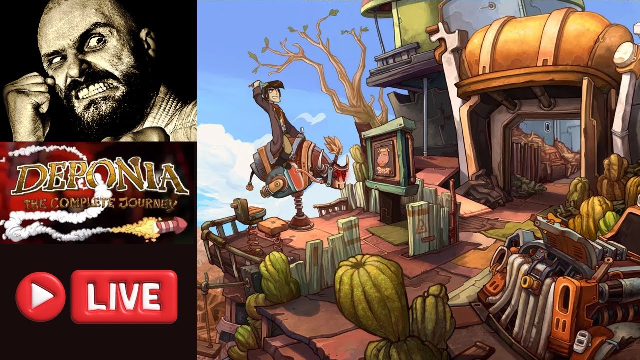 Deponia: The Complete Journey [PL] [LIVE]