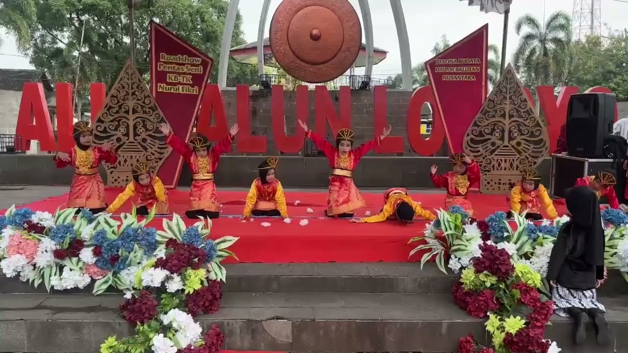 Tari Saman Kelas A4 (Al-Qayyum) TK Nurul Fikri Kalipang