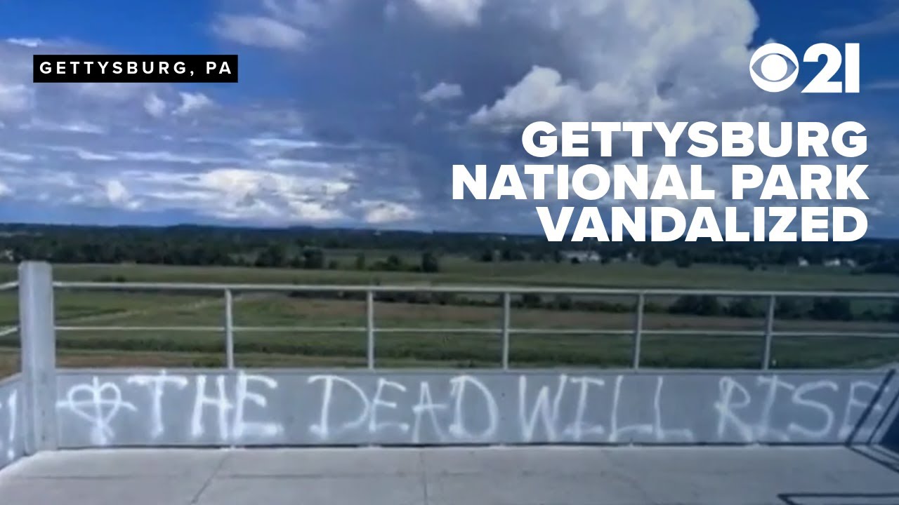 'The dead will rise': Gettysburg national park vandalized, suspect identified