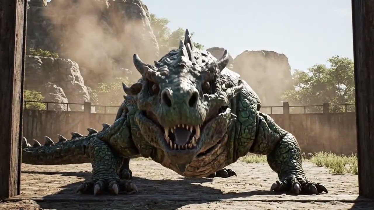 Exploring the Dragon Park for the First Time 🐉