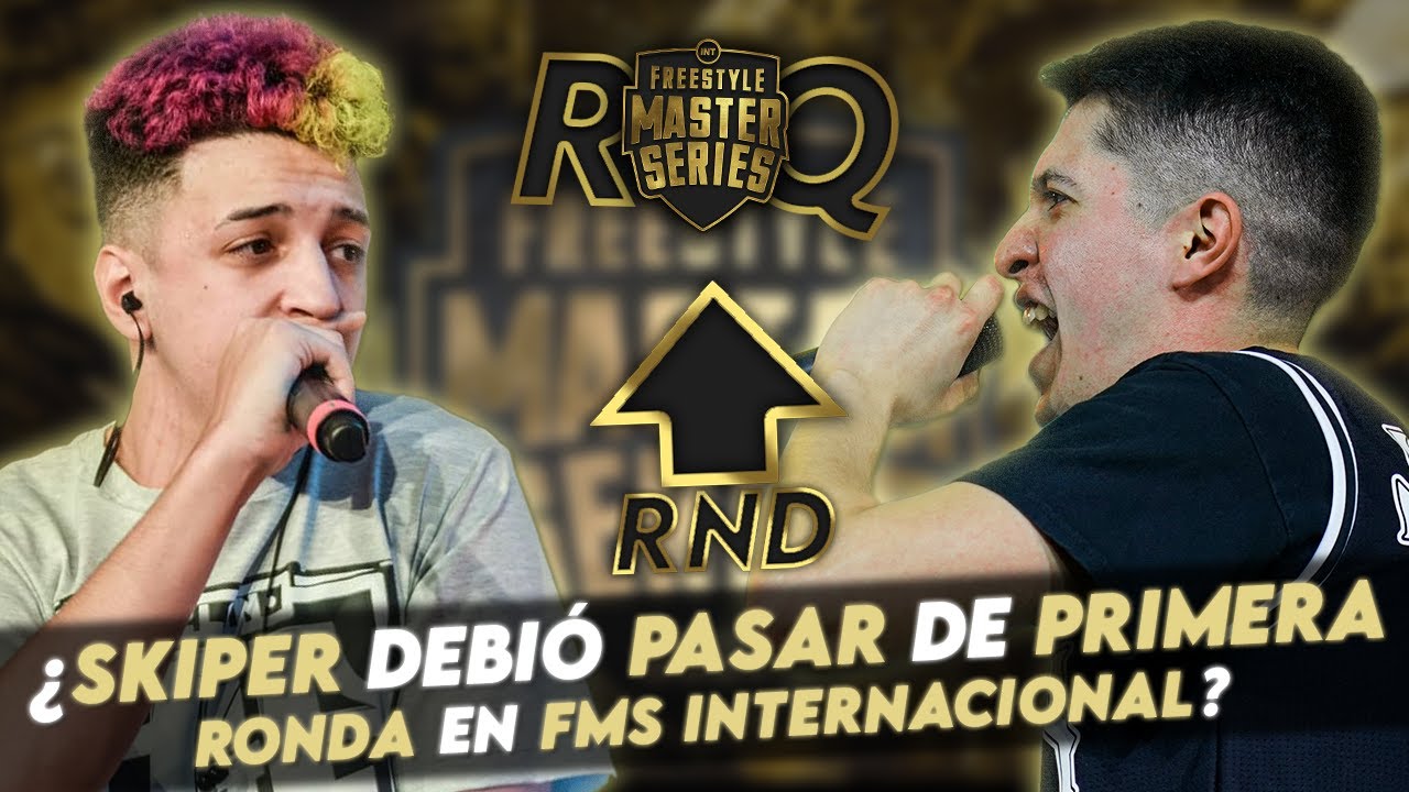 ¿SKIPER DEBIÓ PASAR DE PRIMERA RONDA EN FMS INTERNACIONAL? | SKIPER VS MECHA FMS INTERNACIONAL 2021