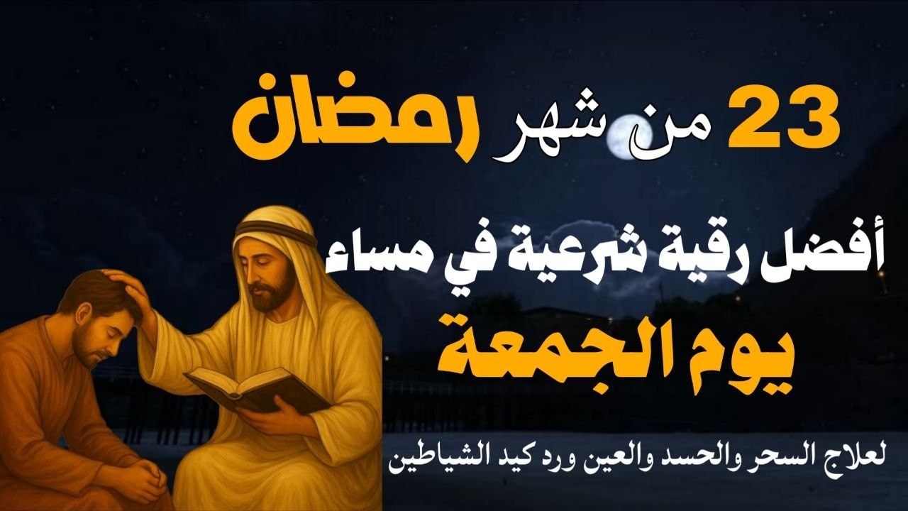 أفضل رقية شرعية في مساء يوم الجمعة 23 من شهر رمضان لعلاج الحسد والسحر والعين وتحصين البيت والأولاد