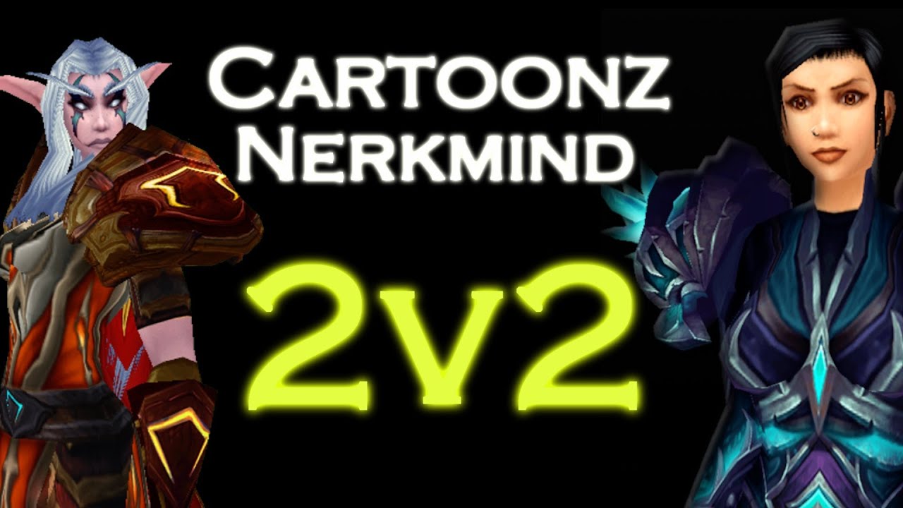 Cartoonz & Nerkmind Mage 2v2 - World of Warcraft Arena PvP 4.3.2 Gameplay & Commentary