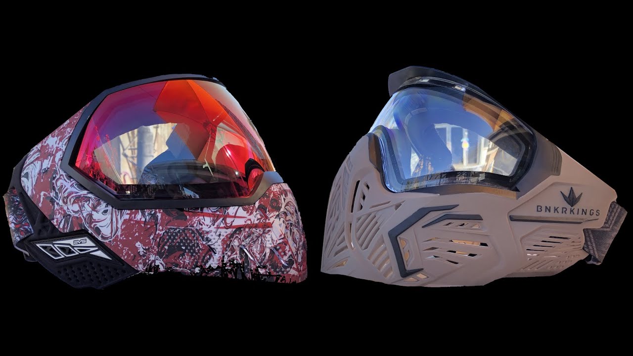 Bunkerkings CMD vs Empire EVS paintball mask