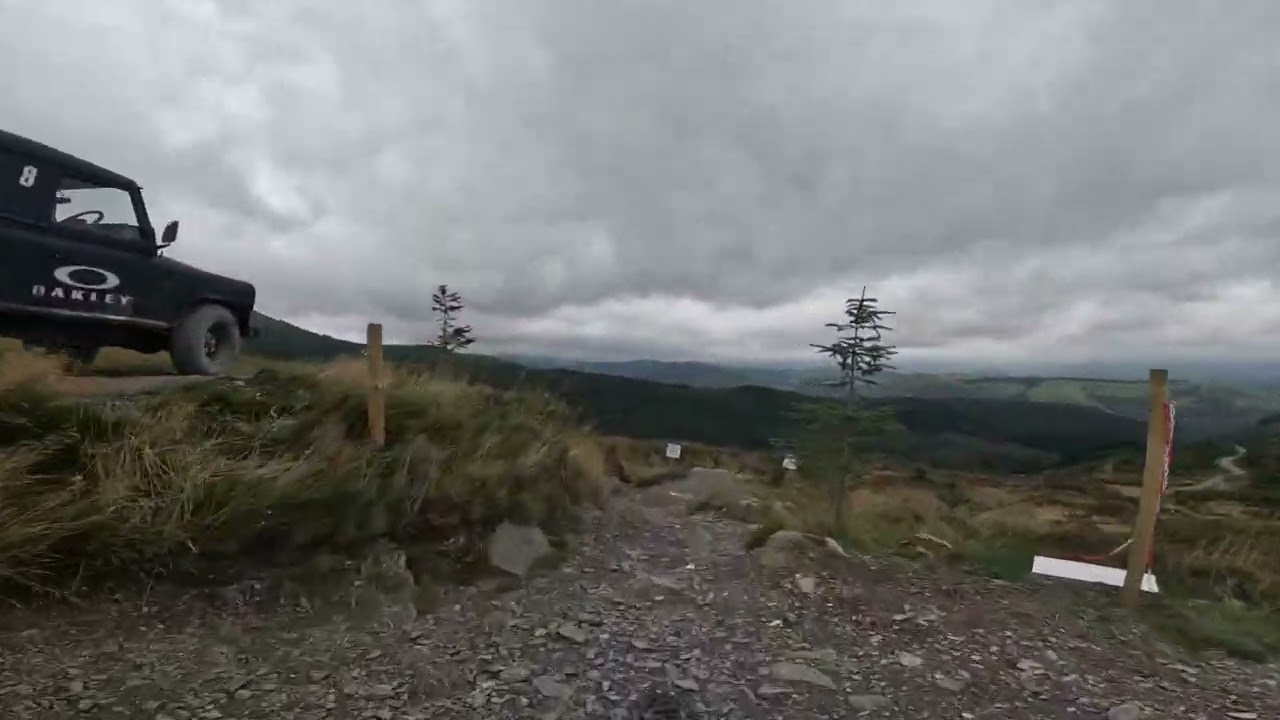 Trails at Dyfi Bike Park..