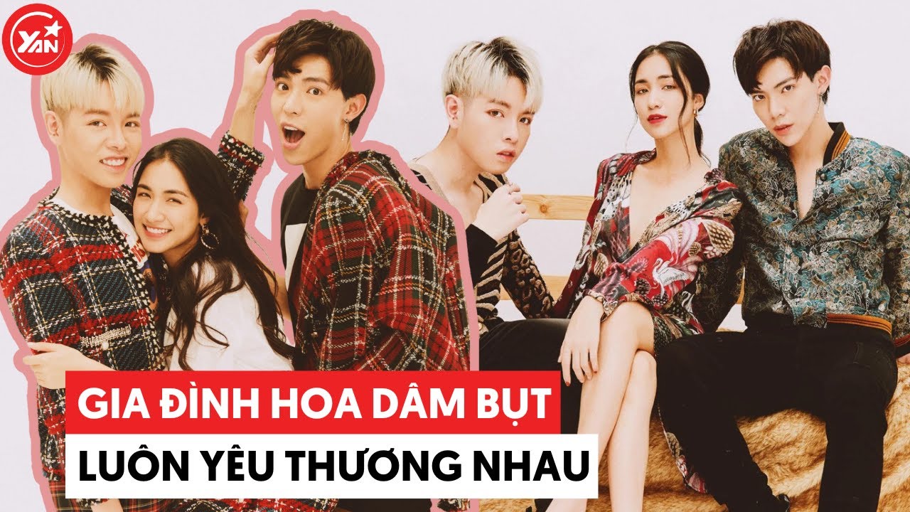 Gia đình Hoa Dâm Bụt: Hòa Minzy được Đức Phúc và Erik 