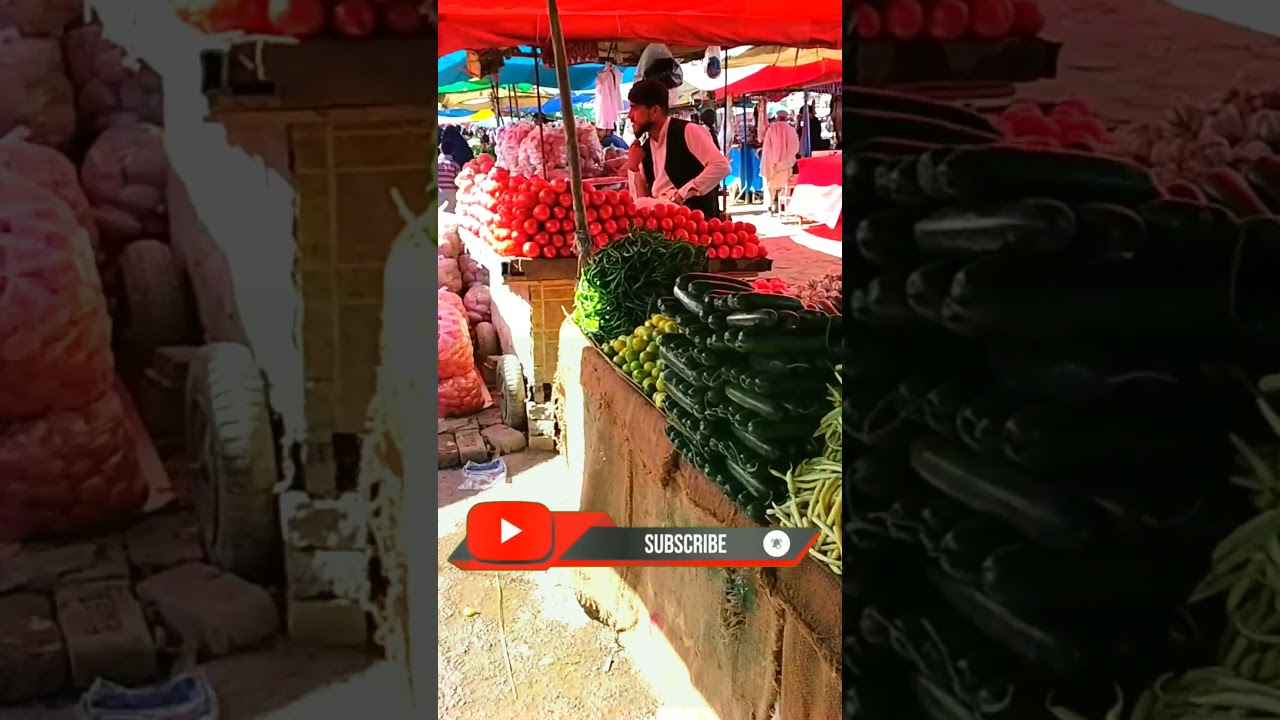 Kabul Sabzi market Afghan Fresh Salad 2021 #Shorts