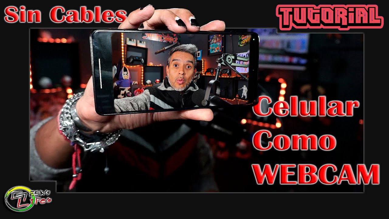 🎥 Como usar tu Celular como Webcam Remotamente sin Cables | Gratis 😲 | VDO Ninja 🐱‍👤