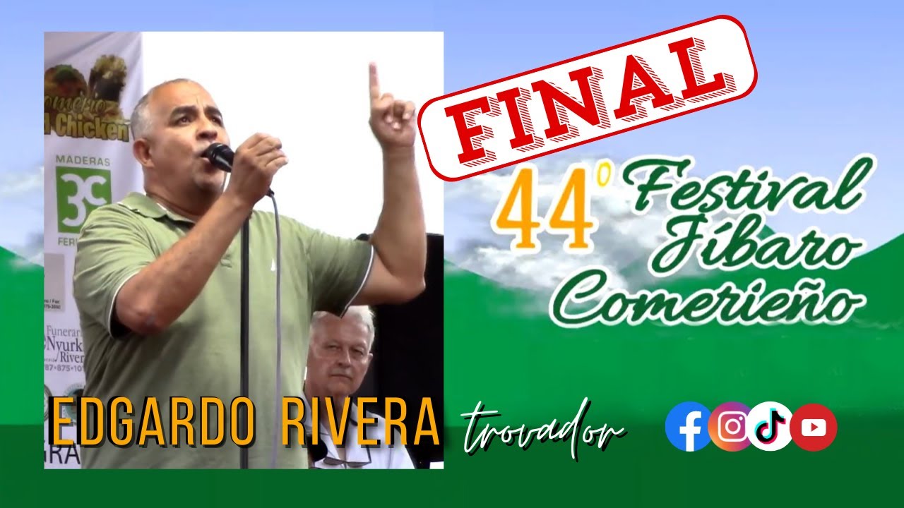 Edgardo Rivera Trovador - 2da Ronda y Final Festival Jíbaro Comerieño