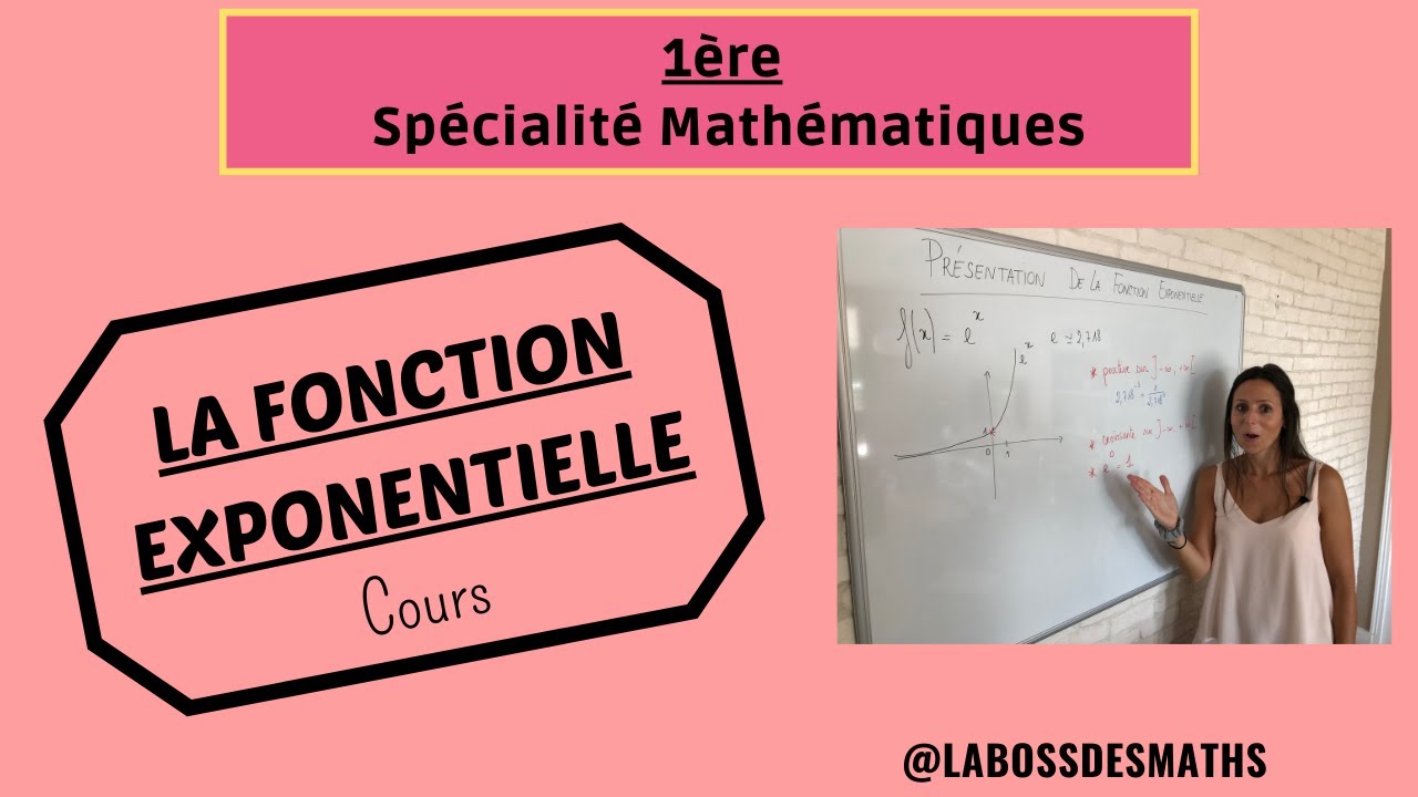 C'est quoi une fonction exponentielle ? Je vous dis tout !