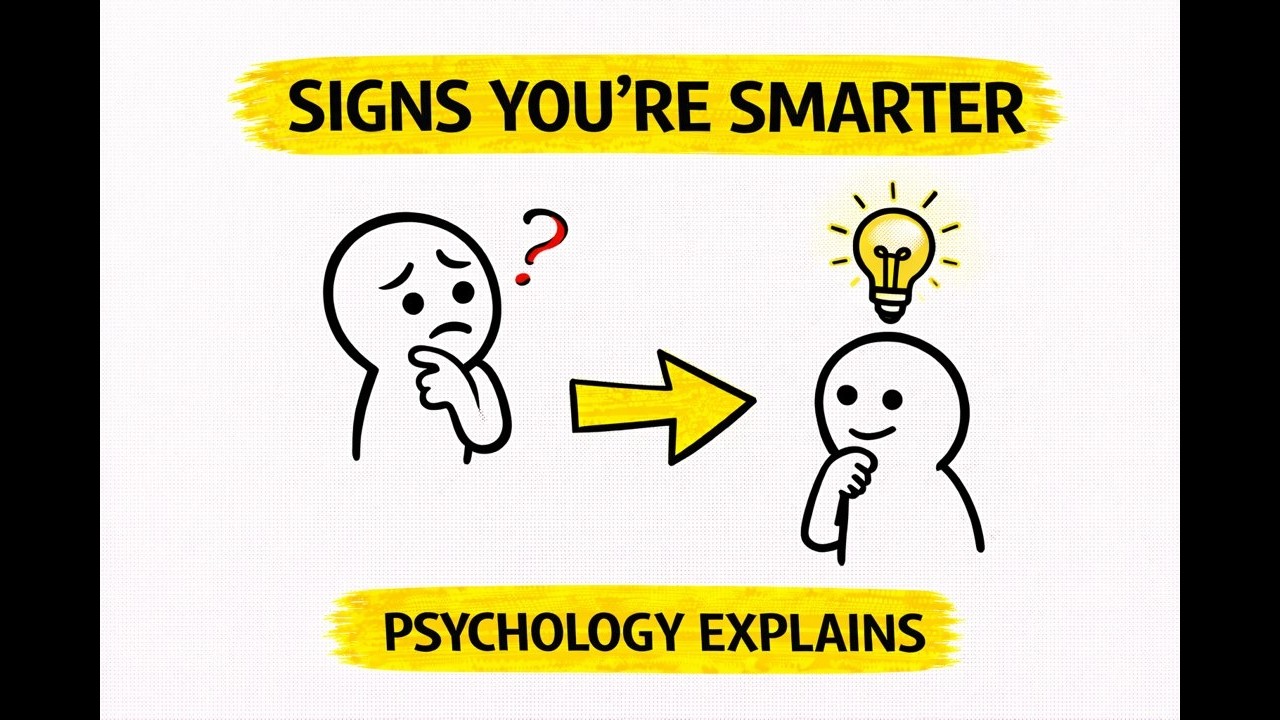 8 Signs You’re Smarter Than You Think Psychology Explains