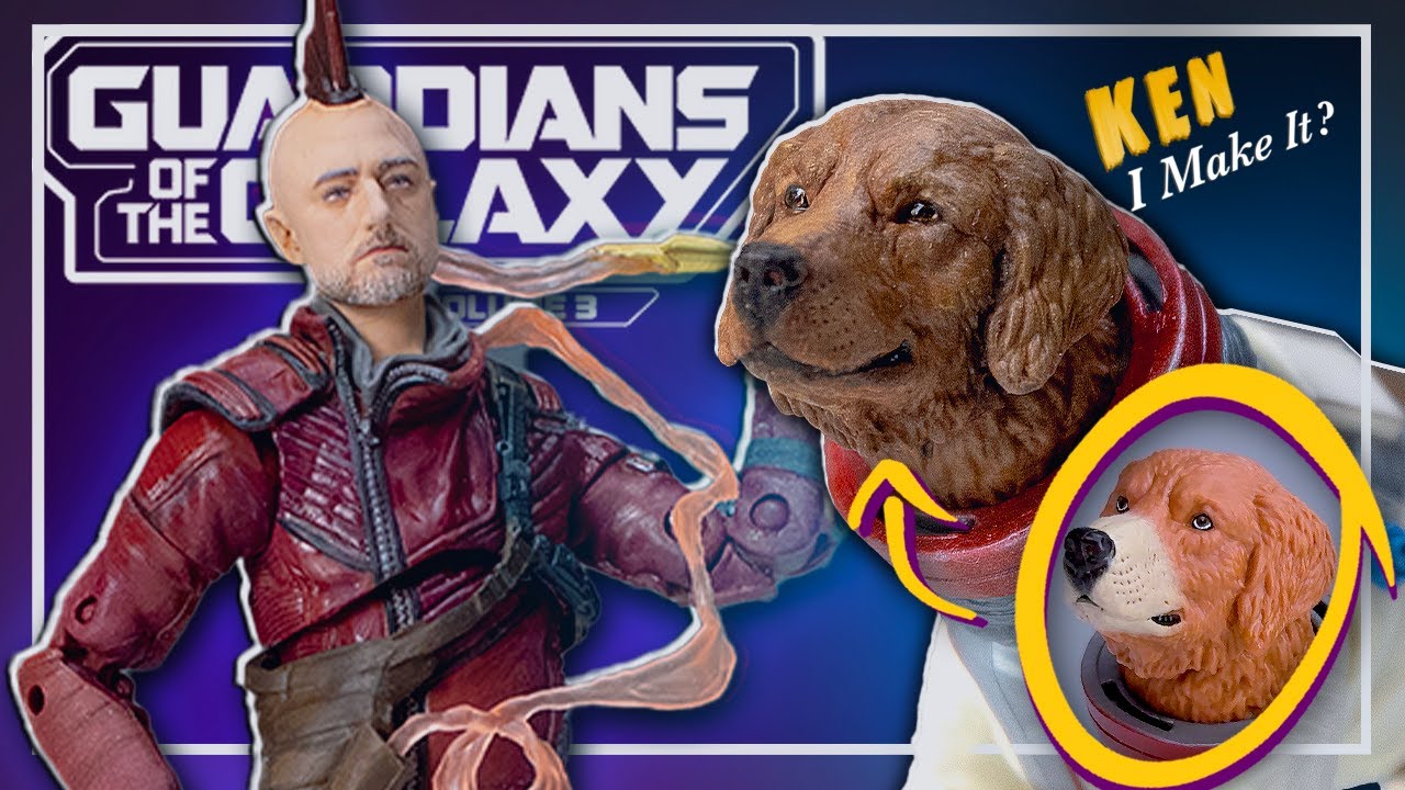 Fixing Marvel Legends KRAGLIN x COSMO - Guardians of the Galaxy Vol 3