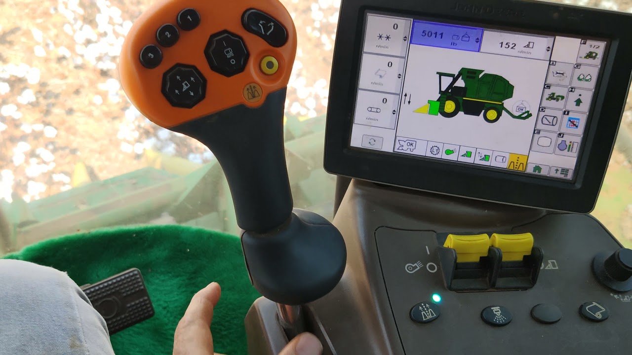 Colheita de algodão 2021/colhedeira cp690 John deere