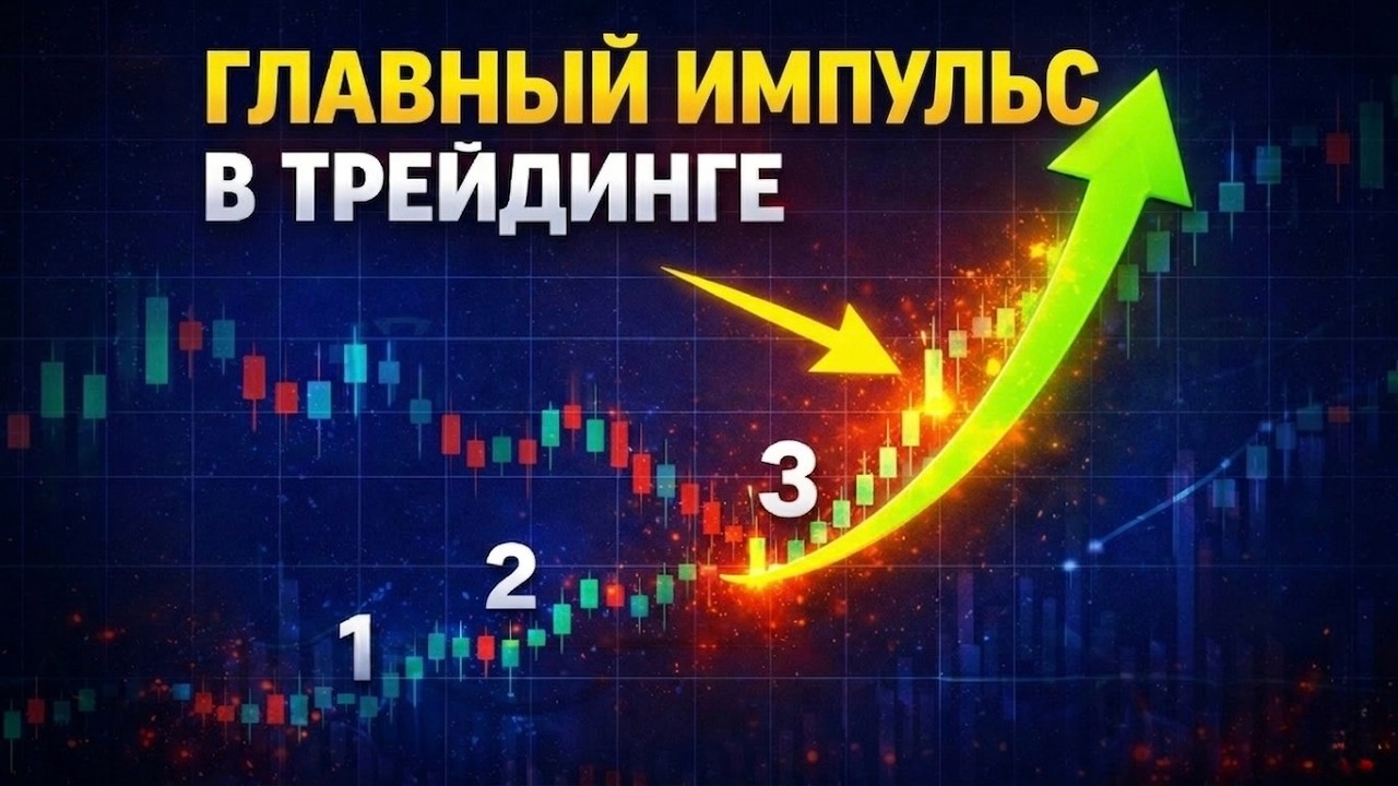 Урок №40: Главный импульс рынка, который пропускают 90% трейдеров | Волны Билла Уильямса