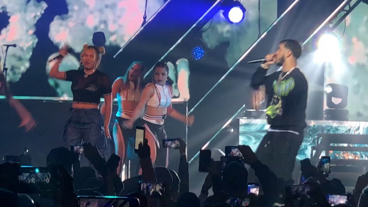Culpables - Anuel AA And Karol G Live New York 11/17/18 