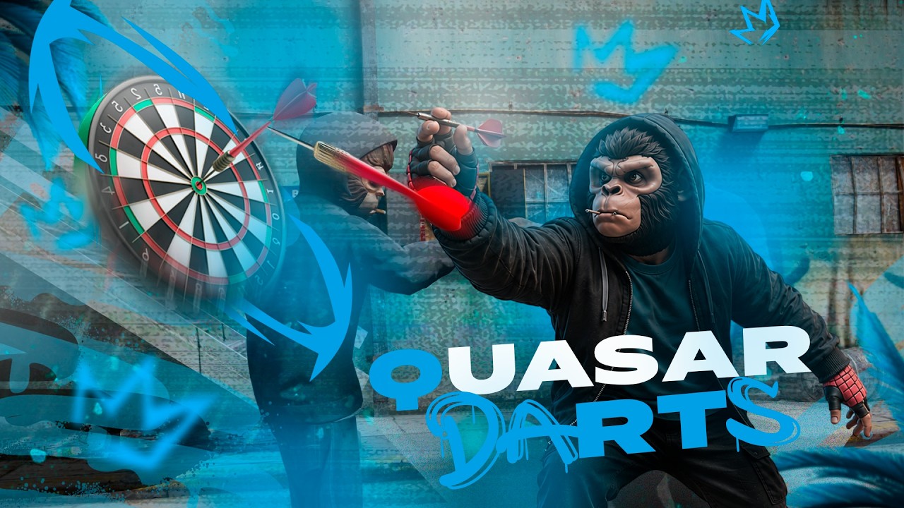 Quasar Darts для FiveM | Реалистичный скрипт дартса для QBCore, ESX, QBox и Standalone