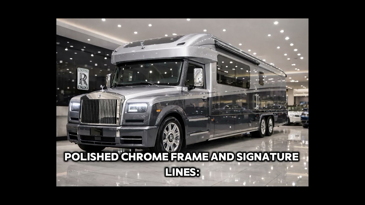 “Rolls-Royce Motor Home: A Royal Palace on Wheels | Ultimate VIP Luxury”