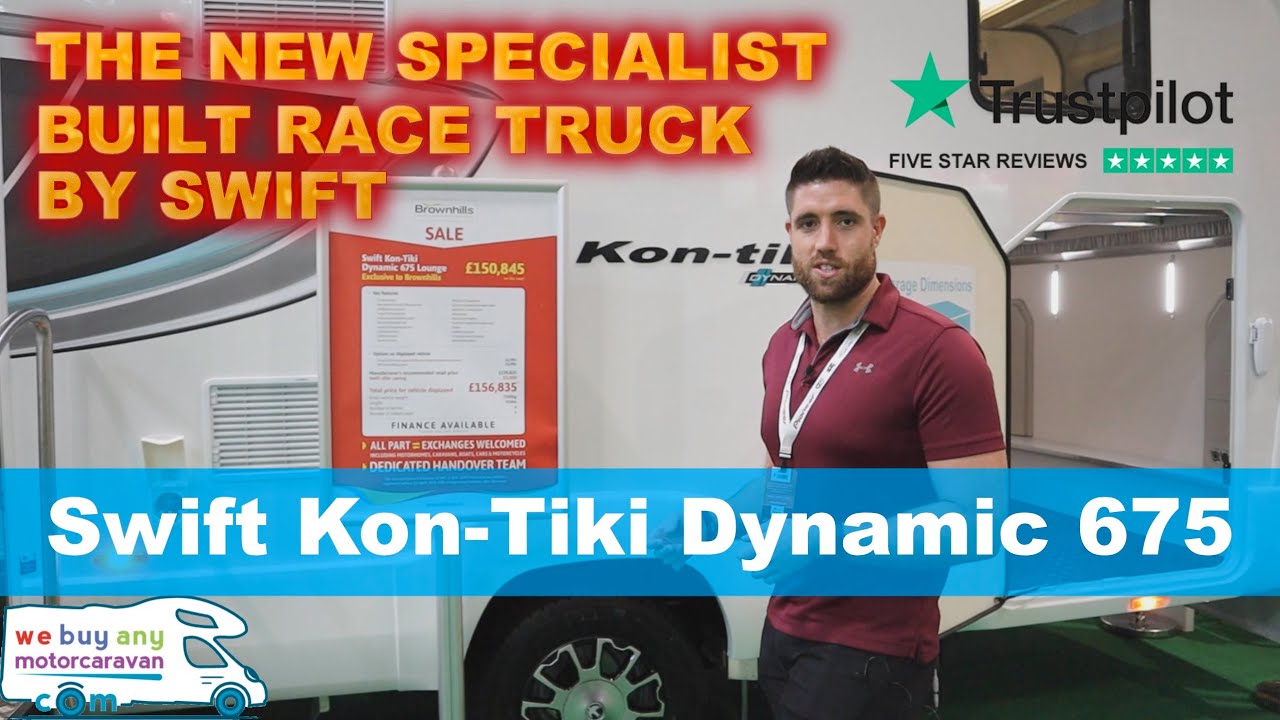 Swift Kon-Tiki Dynamic 675 Motorhome Review - WeBuyAnyMotorcaravan.com