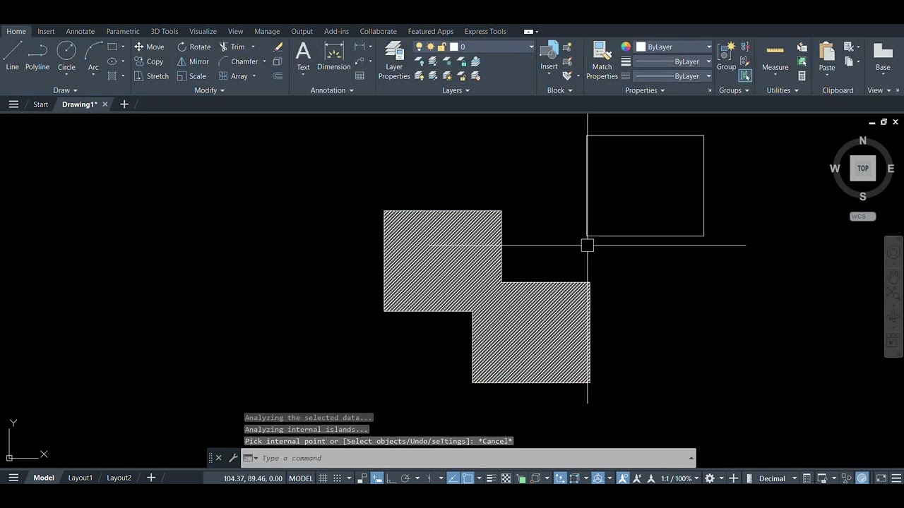 AUTOCAD 2D  L002  (PART 2)DRAW & MODIFY PANEL