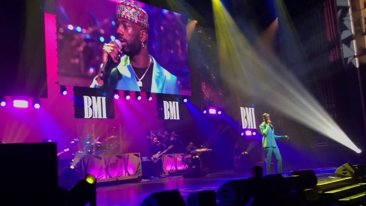 Samoht sings Brokenhearted during Brandy Tribute at the 2019 BMI R&B and Hip-Hop Awards