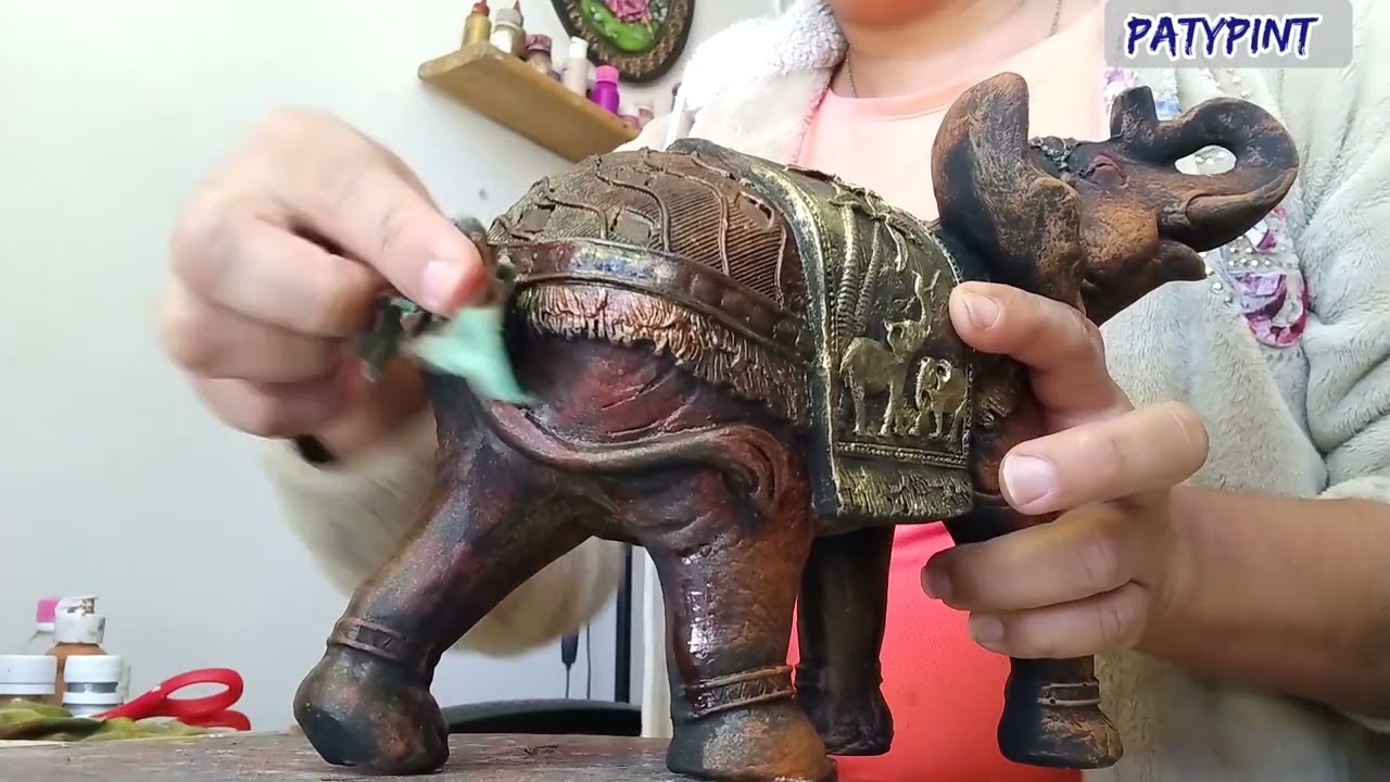 БРОНЗОВАЯ ТЕХНИКА (СЛОНЫ)/легко и быстро