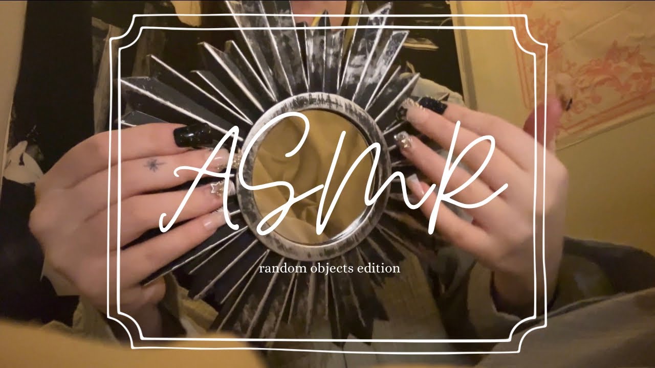 ASMR Nail Tapping: Random Triggers (No Talking)